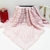 RUBI Premium 3d Ruby linen organza Square Hijab 17