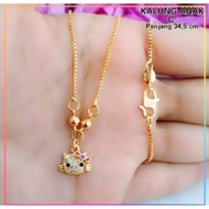 Hello Kitty titanium children's necklace