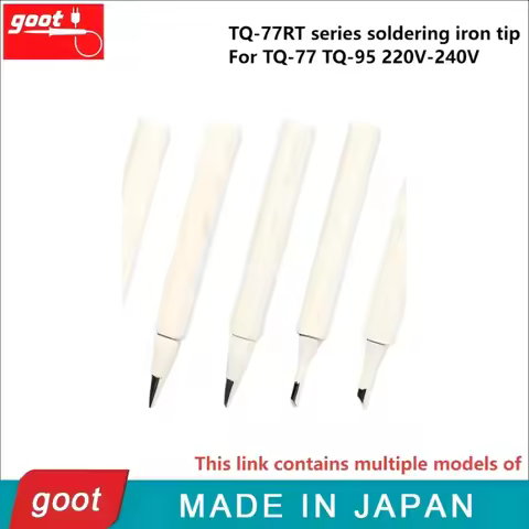 JIS GOOT TQ-77RT Soldering Iron Tip Replaceable for TQ-77 TQ-95 220V-240V TQ-77RT-BL TQ-77RT-3C-L TQ