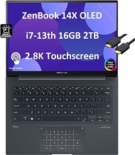ASUS ZenBook Pro 14 14X OLED Q420 Business Laptop (14.5/in QHD+ Touchscreen, Intel 13th Gen 14-Core 