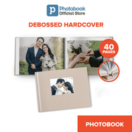 Debossed Hardcover Photobook 14"x 10" 40 Pages (Leather/Buckram/Linen) [e-voucher] [Photobook Singapore]