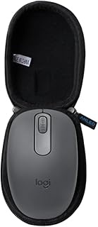 Anleo Durable Hard Travel Storage Case for Logitech M196 Wireless Mouse - Shockproof EVA Protective
