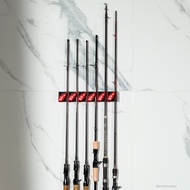 Người giữ que đánh cá gắn trên tường ABS chống trượt không lái