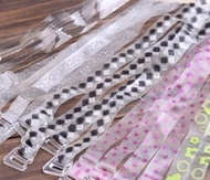 10pcs Halter bra straps invisible transparent straps invisible bra strap underwear special straps  O