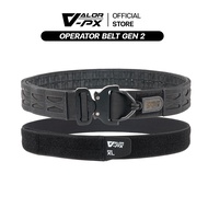 Valor PX - Operator Belt Gen 2 เข็มขัดยุทธวิธี 2 ชั้น เข็มขัดทหาร หัว Cobra D-Ring แข็งแรง ทนทาน ปลด