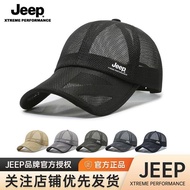 JEEP JEP Jeep Cap Men's Sun Hat Men's Summer Sunshade Mountaineering Running Thin Mesh Baseball Cap 