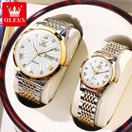 Oulishi watch female fully automatic mechanical watch tide business waterproof couple watch male