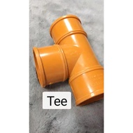 Pvc orange sanitary fittings wye-reducer tee-reducer