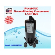 Brand PANASONIC 1.5HP Air-Conditioning Compressor Model 2K22S225BUA/For Daikin/Acson/Panasonic/York Air-Cond used