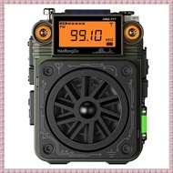 (WBNC) -777 FM MW SW VHF Full-Band Bluetooth Radio Fingertip Gyroscope Mini Radio Multi-Function Min
