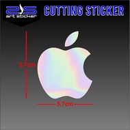 Apple Logo Stickers, Standard Apple Logo Stickers for Laptops, Notebooks, Cars and Motorcycles
