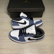SEPATU NIKE AIR JORDAN 1 LOW DARK NAVY