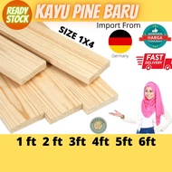 🌲 Kayu Pine Baru 1x4🌲  | Kayu Pallet | Pine Wood | Kayu Pine Siap Ketam | Kayu Pine 6 kaki | Kayu Pa