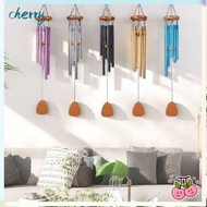 CHERRY4GJ Metal Tubes Windchime, Zen Atmosphere Aluminum Aluminum Wind Chimes,  6 Rods Large Pendant