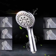 High Quality Pressurized Telephone Shower Head Set Stainless Steel&ABS Silver Shower Set