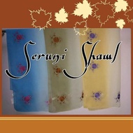 Shawl Bersulam bunga