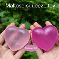 Tpr Maltose Ball Colorful Change Color Love Stretch Hand Relief Toy Stress Toy Kids Crystal Toy E4z4