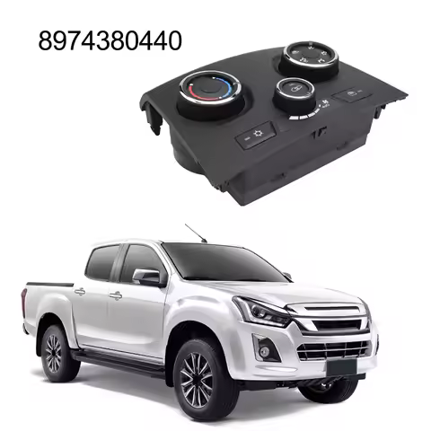 8974380440 For Isuzu For D-Max For Mux \Air Conditioning \Control Panel Switch Replacement Installat