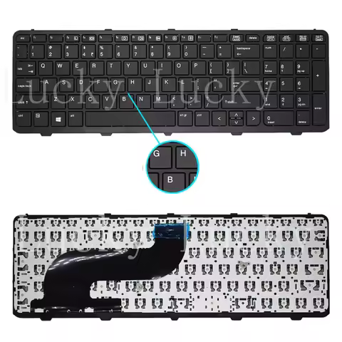 f For HP Probook 650 G1 655 G1/650 G2 655 G2 Laptop English Keyboard