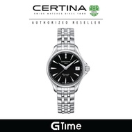 [Official Warranty] Certina C032.051.11.056.00 Women's DS Action Quartz Black Dial Stainless Steel S