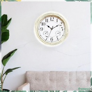 [Freneci] Retro Clock 12 inch Decorative Wall Clock Wall Funny Wall Watch,Wall Clock for Dining Room Office Kitchen