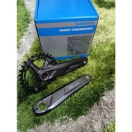 Crank SINGLE SHIMANO DEORE M5100 32T