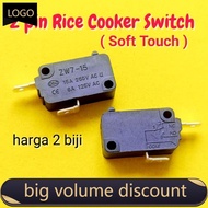 2 biji 2 Pin Rice Cooker Switch Panasonic Elba Soft touch
