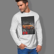 KATUN Nissan GTR Long Sleeve T-Shirt Casual Cotton Unisex T-Shirt