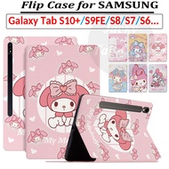For Samsung Galaxy Tab S10+ S9FE S9+ S8+ S7 FE S6 Lite S5e S2 8 9.7 10.4 10.95 11 12.4" Fashion Cute