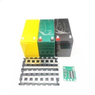 12V7Ah 8Ah10Ah12Ah Lithium Battery Case Replace Lead-Acid BMS 25A Electric Sprayer Special Plastic 18650 Storage Box Holder