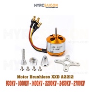 Motor Brushless XXD A2212 - 1000KV | 1400KV | 2200KV | 2450KV | 2700KV