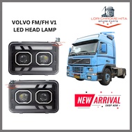 Volvo FM FH FM10 V1 LED Head Lamp | Lampu Depan Lori Volvo Truck Version 1 FM FH FM10 FH12 FM12