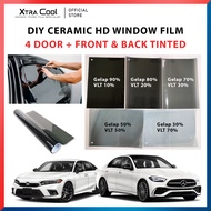 Tinted DIY Tahan Panas IRR 85% UVR 99% ( CERAMIC HD )