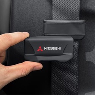 [Ready Stock] Mitsubishi Logo Car Seat Belt Buckle Protector Cover Silicone Safe Belt Buckle Anti Sl