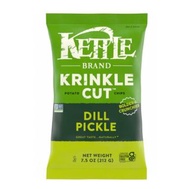 Kettle Brand Kettle Dill Pickle Cut Chips 蒔蘿泡菜波浪薯片 7.5 oz / 212g【084114902054】