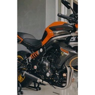 Neck Header kawasaki ER6 ER6F Full Stainless Bending Inlet 50/ 51 mm Free Hook Pear