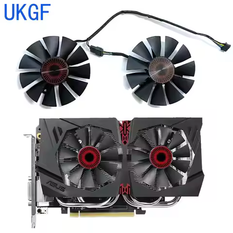 Brand new FD7010H12S T128010BH 75MM 4PIN GTX1060 GPU fan for ASUS STRIX GTX1060 GTX960 GTX950 GTX 95