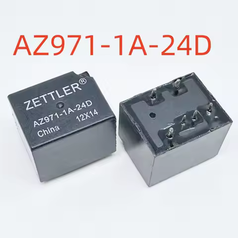 New AZ971-1A-24D;AZ971-1A-24DE;(4119A6P8-24V-40A) Relay 6pins