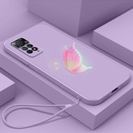 TPU plotting color butterfly Redmi note11 4G- Redmi note11s- Redmi note11 Pro 4G Redmi note11 Pro 5G