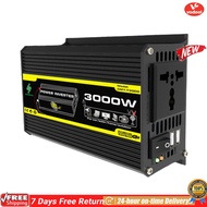 [Vodool Official Mall]DC 12V ถึง AC 110/220V Power Converter Dual USB Inverter Inverter 3000W CAR VO