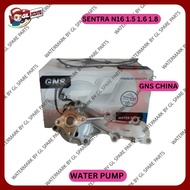 GNS WATER PUMP NISSAN SENTRA N16 1.5 1.6 1.8 (1 YEAR WARRANTY)