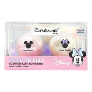 The Creme Shop x Disney Festive Fizz Scented Bath Bomb Duo - Transform Your Bath into a Decadent Spa