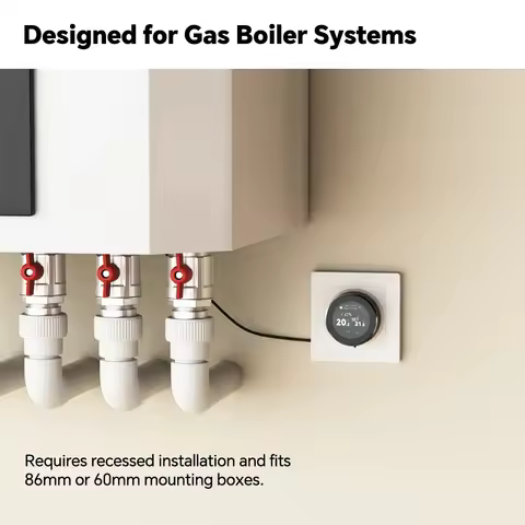 Smart WiFi Thermostat YHYB Smart WiFi Thermostat Knob Temperature Control Controlled with Alexa Goog