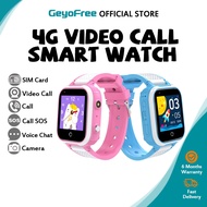 GeyoFree 4G kids smart watch video call GPS WIFI IP67 Waterproof Watch For Children DH9S