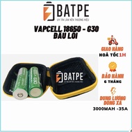 Pin sạc xả cao 18650 Vapcell G30 mới 100% ( đầu lồi) cho đèn pin công suất cao
