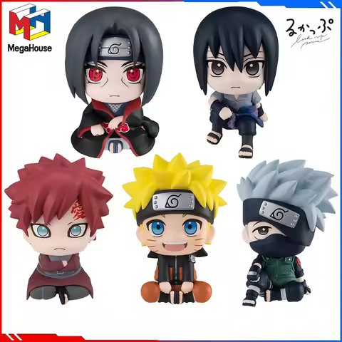 100% Original in Stock MegaHouse Look Up Naruto Shippuuden Uchiha Sasuke Uchiha Itachi Gaara Hatake 