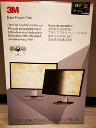 3M（ 24吋）隱私保護貼，防偷窺防反光，電腦屏幕貼，防藍光（原價＄1200） Brand New privacy filter computer screen （24 inches) ,tablet, anti glare no bubble