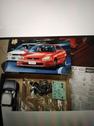 有剪件 HONDA CIVIC EK FUJIMI 1/24