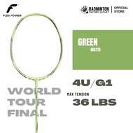 FLEX POWER World Tour Final Candy Series Badminton Racket | 4UG1 | Max Tension 36lbs | Raket