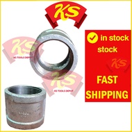 Galvanised Iron GI socket 25MM / 38MM / 50MM